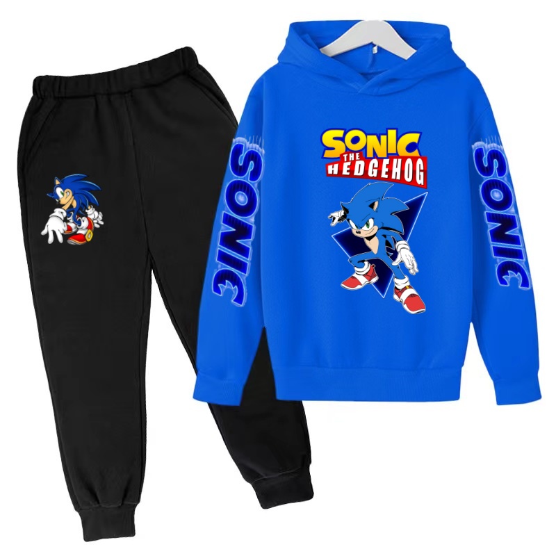 Running Gear Kids - Kids Supersonic Clothing Jogging Blue Sweatshirt
