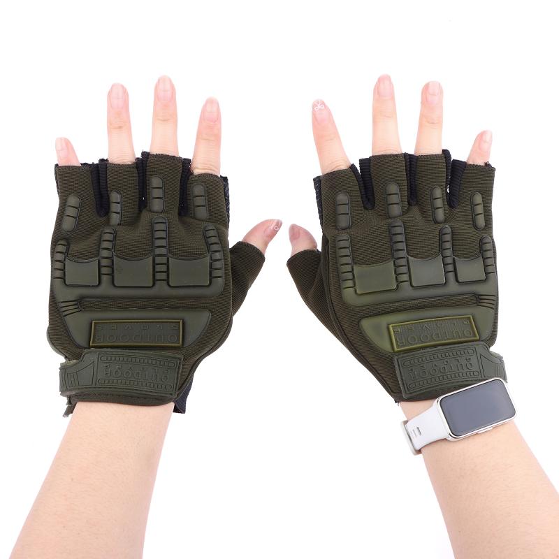 Breathable Half Finger Kids Gl - Running Gear For Kids Girls review and price