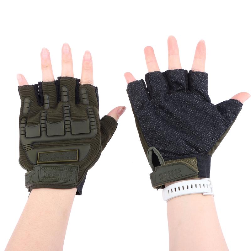 Breathable Half Finger Kids Gl - Running Gear For Kids Girls review and price