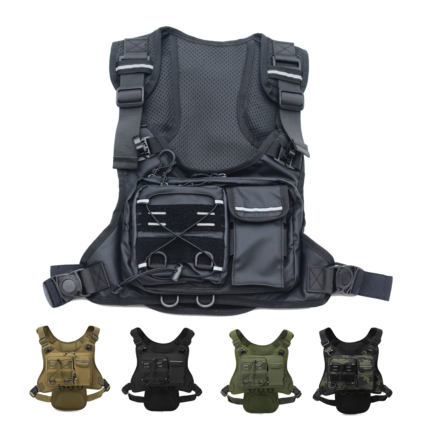 Tactical Vest Chest Bag Lightw - Running Gear Bag For Men review and price