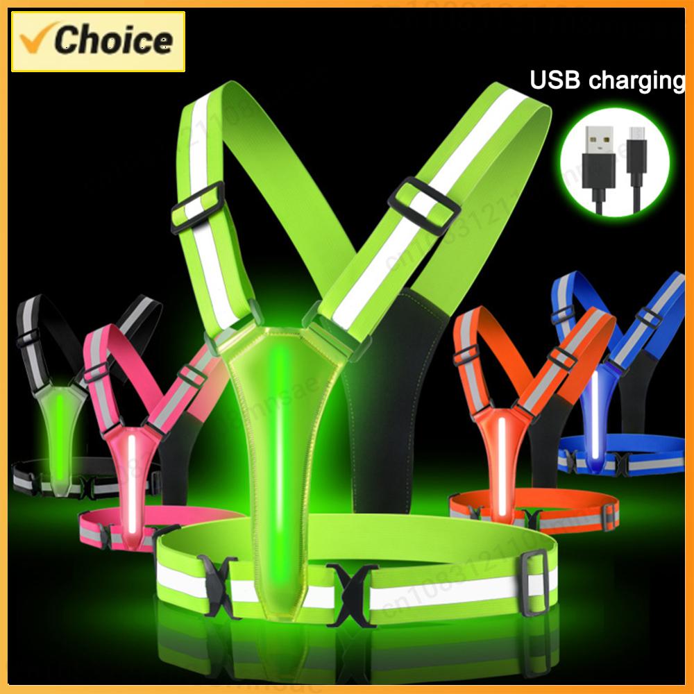 LED Reflective Safety Vest Lig - Reflective Running Jacket review and price