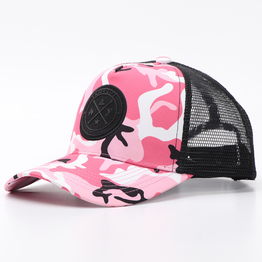 Casual Camo Patchwork Mesh Cap - Running Cap Mesh review and price