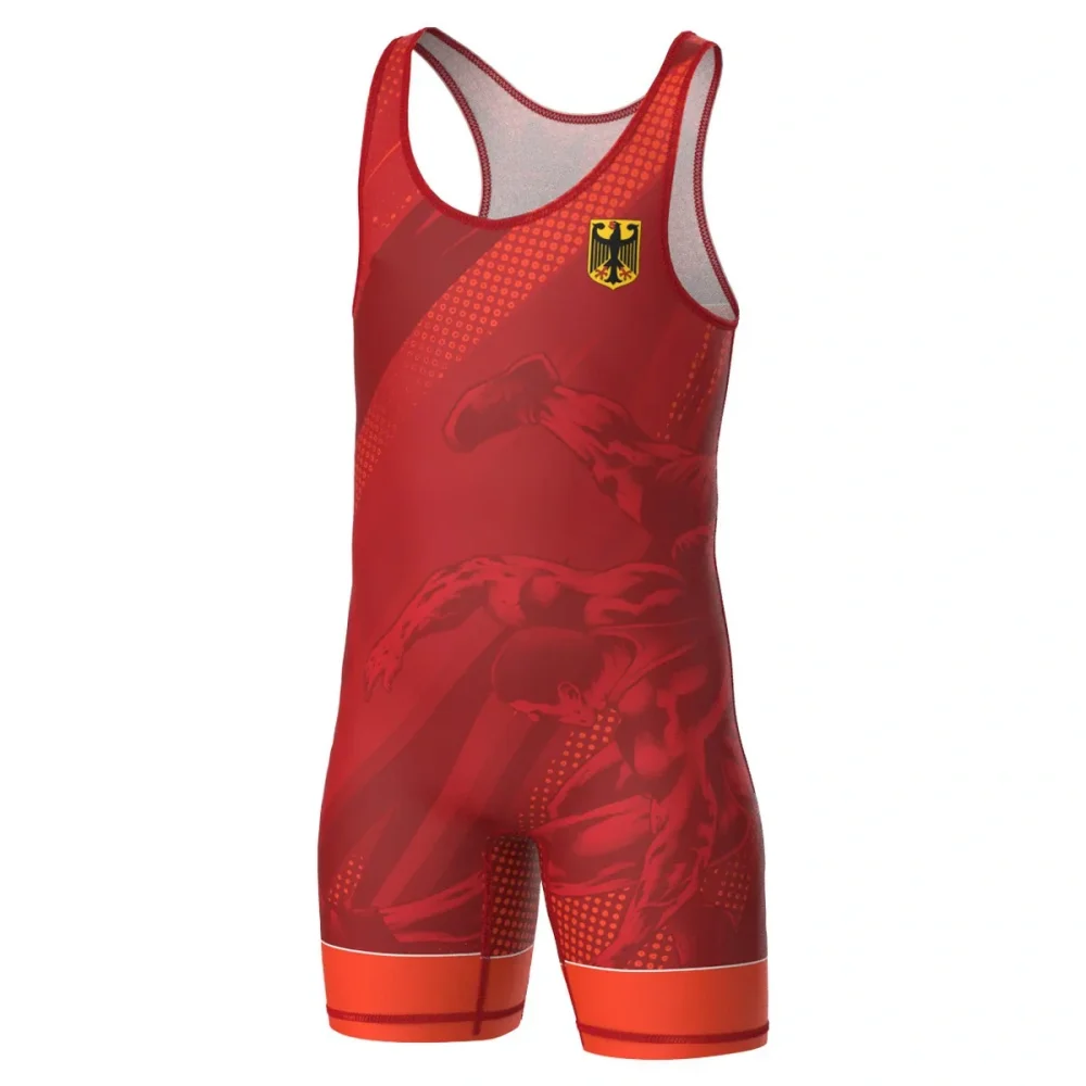 Mens Wrestling Singlet Uniform - Running Gear Train review and price