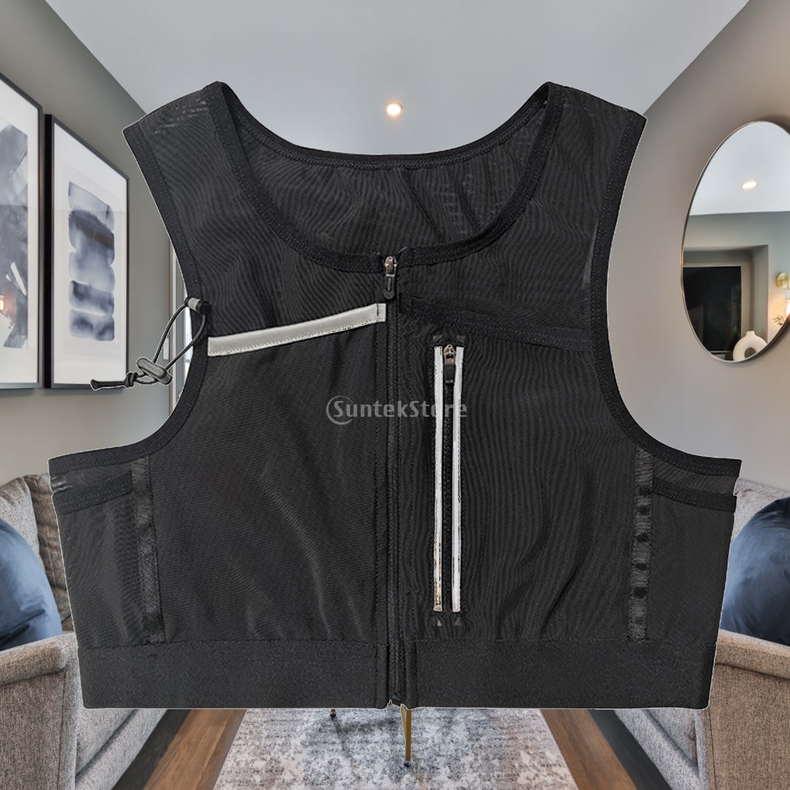 Running Vest Bag Chest Pack Re - Reflective Running Jacket review and price