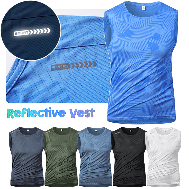 Man Running Reflective Vest Su - Reflective Running Jacket review and price