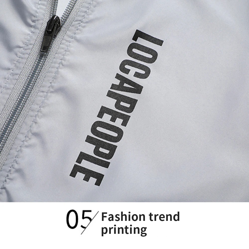 Men's Hooded Sun Protection Ja - Reflective Running Jacket review and price