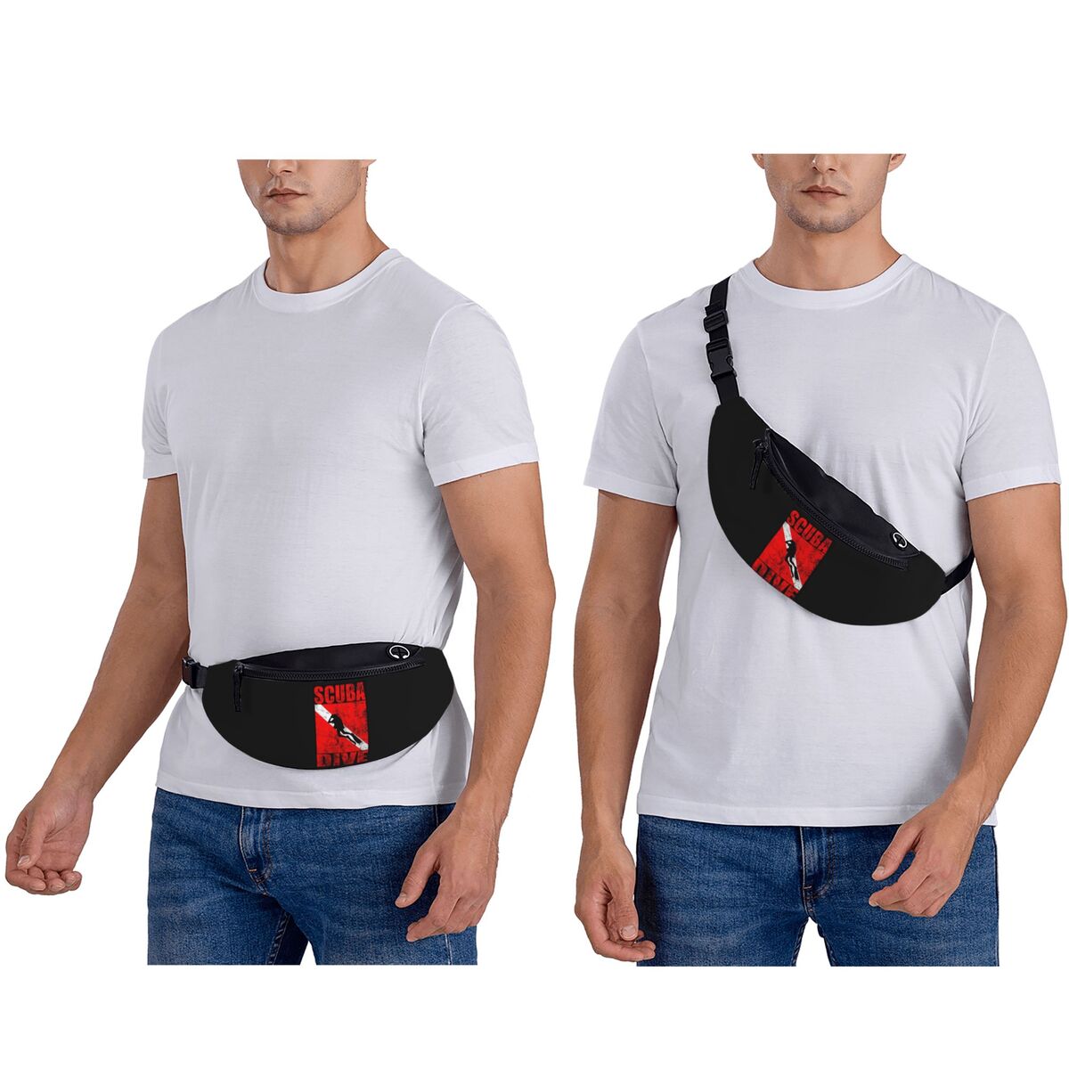 Scuba Dive Diver Down Flag Div - Running Gear Bag For Men review and price