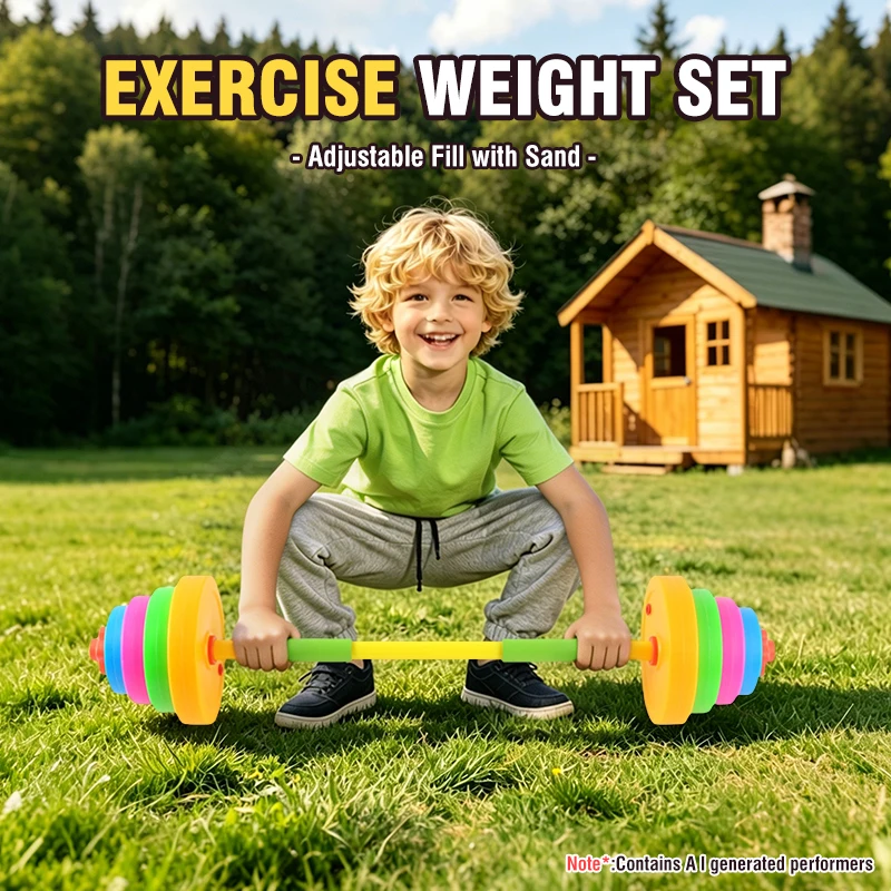 Adjustable Kids Dumbbell Barbe - Running Gear Kids review and price