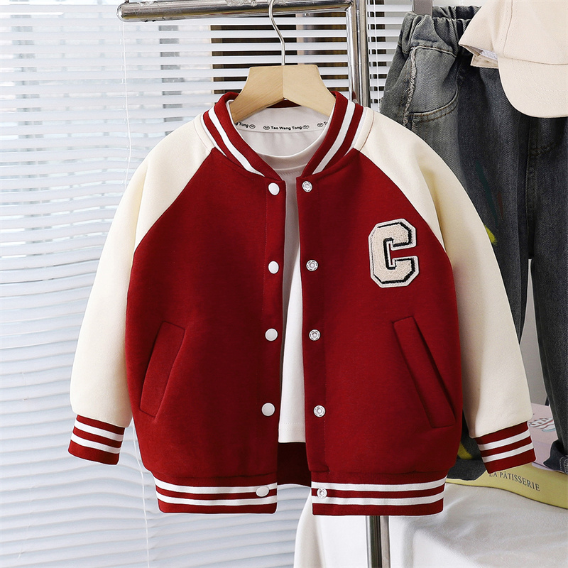 Children's Baseball Jacket Boy - Running Gear Kids review and price