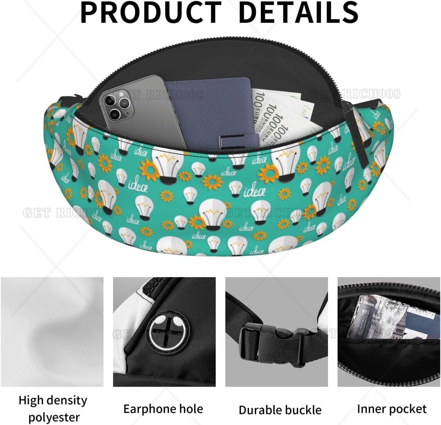 Crossbody Fanny Packs for Wome - Running Gear Bag For Men review and price