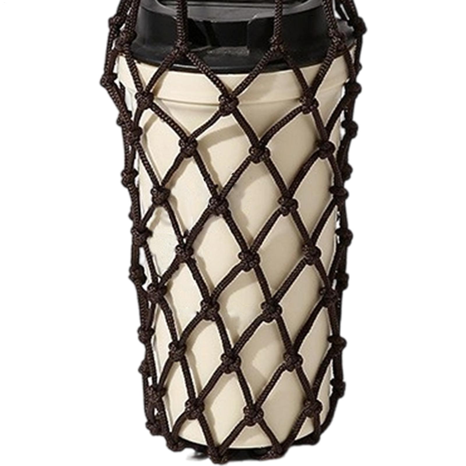 1pcs Water Bottle Bag Crochet  - Running Cap Mesh review and price